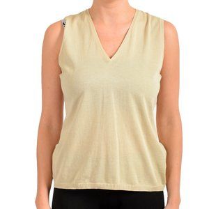 Malo Women's Beige Knitted Top